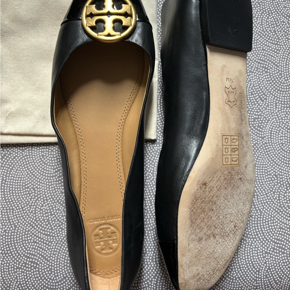 Tory Burch black flats - Picture 2 of 2